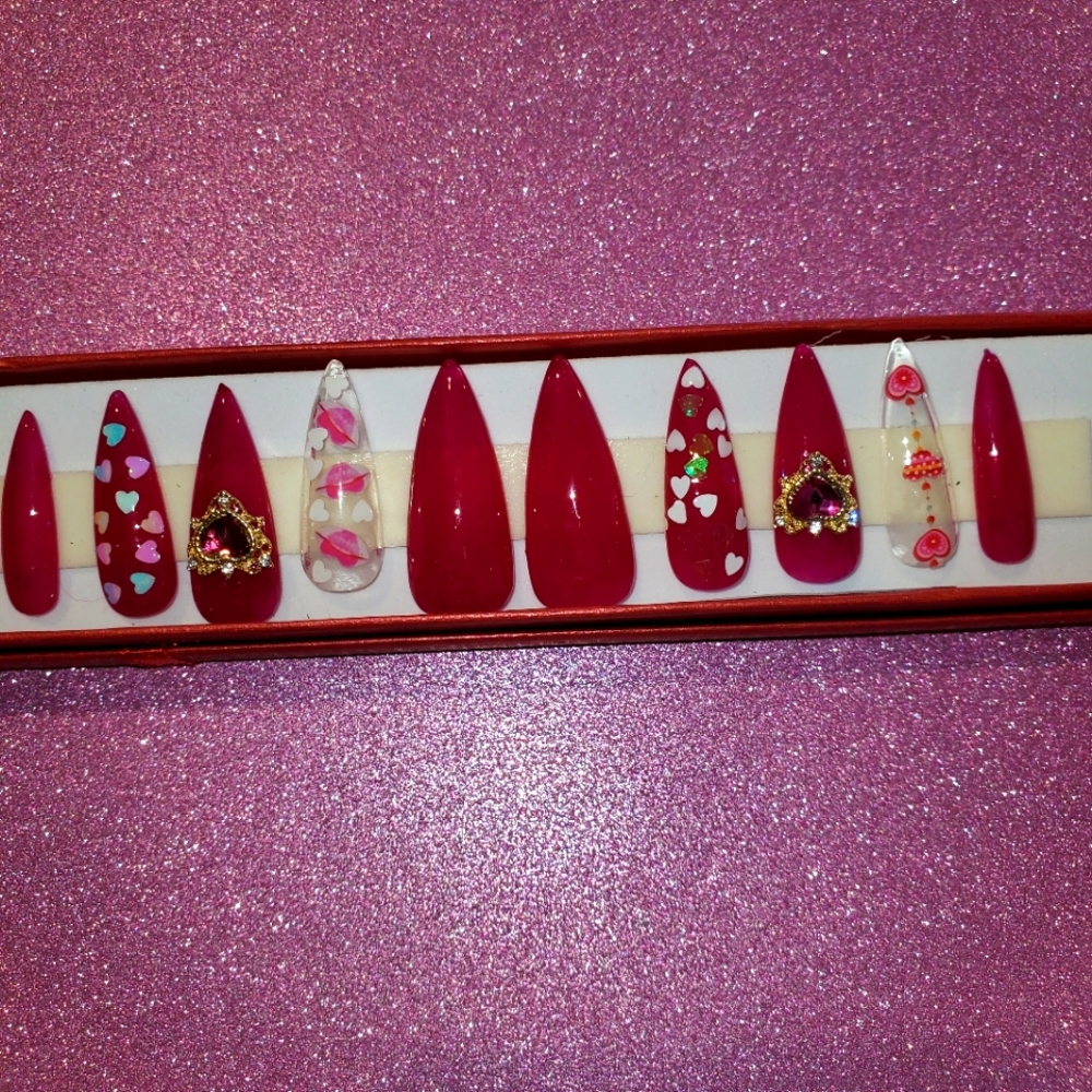 Luxury gel press-ons